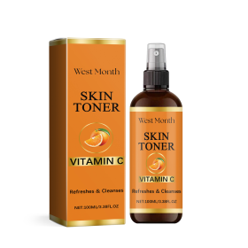 West&Month Toner Spray Hydrates And Moisturizes And Brightens Skin (Option: 100ml-128.4g-5.82*1.65*1.65inch)
