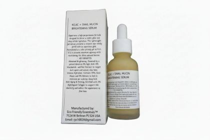 Eco Friendly Essentials, Face Serum (Option: Kojic Acid Snail Mucin With Alpha Arbutin (10 Bottles) 30 Ml Each)