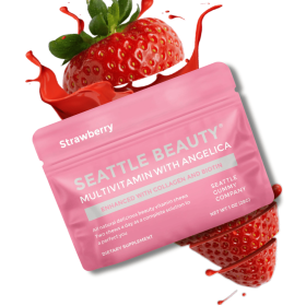 Seattle Gummy Company, Multivitamin Gummy with Angelica (Option: Strawberry (12-Pack))