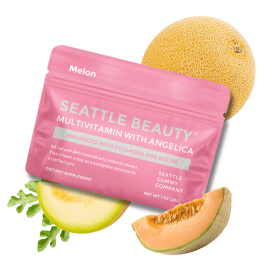 Seattle Gummy Company, Multivitamin Gummy with Angelica (Option: Melon  (12-Pack))